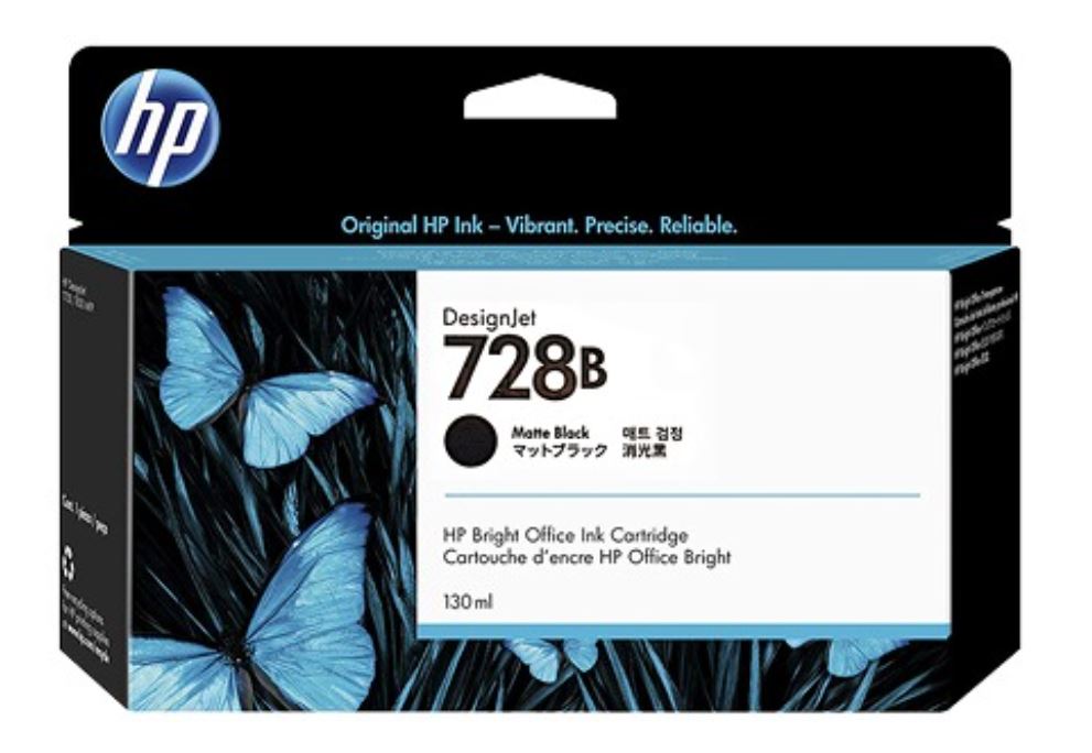 HP728B 3WX26A 
매트검정 정품잉크
