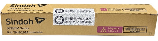 신도리코 D730T28KM
TN-626M 빨강 정품토너