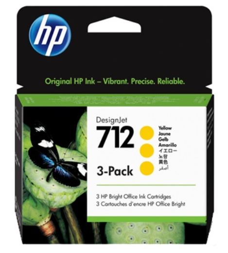 HP712 3ED79A
노랑 정품잉크 멀티팩