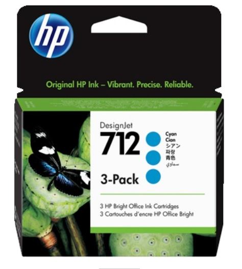 HP712 3ED77A
파랑 정품잉크 멀티팩
