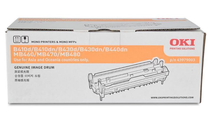 OKI B410D/B410DN/B430D
43979003 정품드럼
자가검사스티커 미부착 50%차감