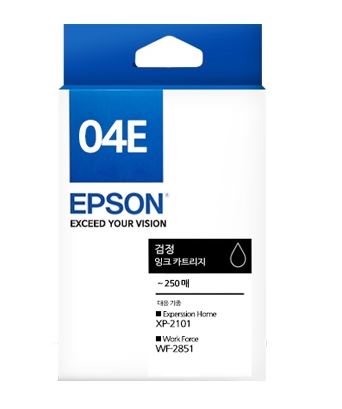 엡손 T04E170
검정 정품잉크
