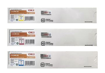 OKI C332/MC363
46508719 파랑 정품토너
46508718 빨강 정품토너
46508717 노랑 정품토너
자가검사스티커 미부착 50%차감