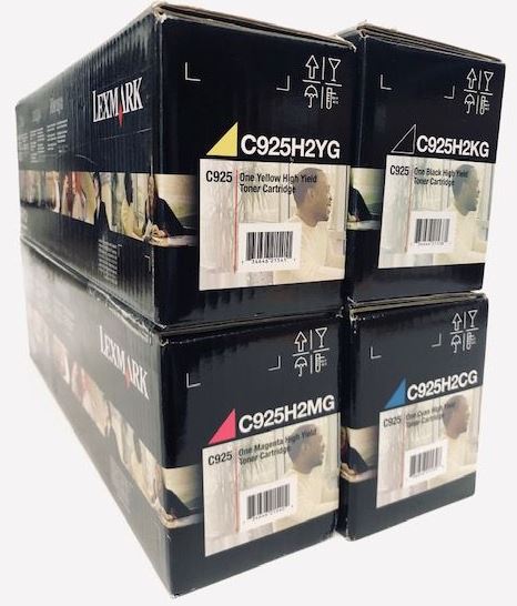 렉스마크 C925H2CG 파랑
렉스마크 C925H2MG 빨강
렉스마크 C925H2YG 노랑