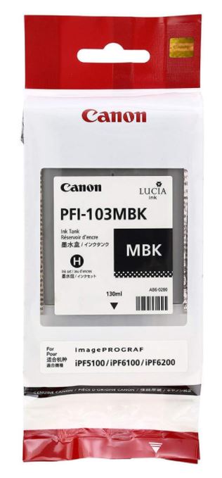 캐논 PFI-103MBK 매트검정 정품잉크
보증스티커 미부착제품 50%차감