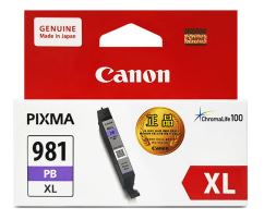 캐논 CLI-981XL PB
포토블루 대용량 정품잉크
보증스티커 미부착 20%차감