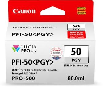 캐논 PFI-50PGY
포토그레이 정품잉크
보증스티커 미부착 20%차감
