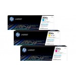 HP CF511A 204A 파랑 정품토너HP CF512A 204A 노랑 정품토너 HP CF513A 204A 빨강 정품토너