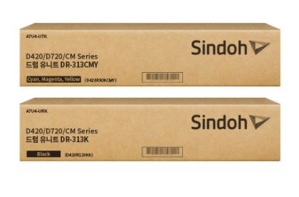 신도리코 D420R120KK
DR-313K 검정 정품드럼