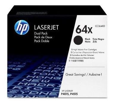 HP CC364XD 정품토너
듀얼팩