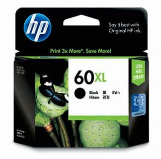 HP60XL CC641WA
검정 정품잉크