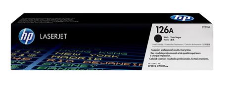 HP CE310A 126A
검정 정품토너