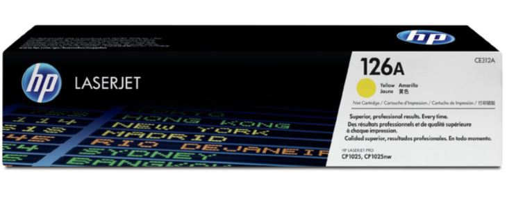 HP CE312A 126A
노랑 정품토너