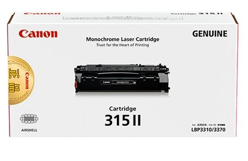 캐논 CRG-315II 
검정 대용량 정품토너
순정품스티커 미부착 20%차감