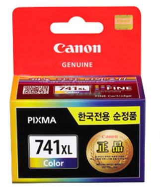 캐논 CL-741XL
컬러 대용량 정품잉크
순정품마크 미부착 20%차감
