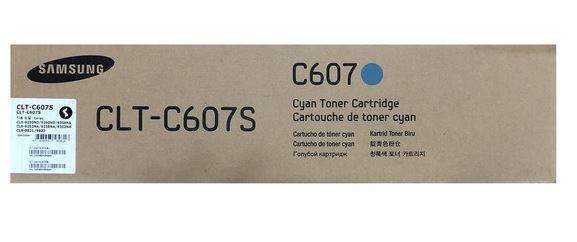 삼성 CLT-C607S 파랑 정품토너