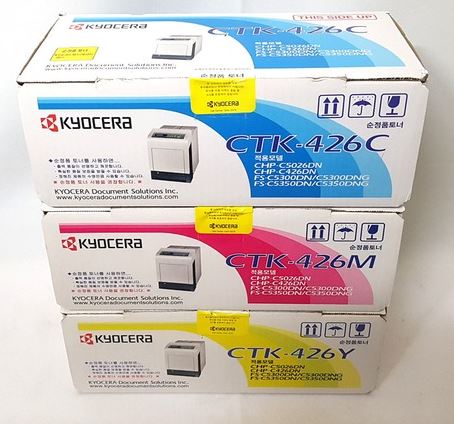 교세라 CTK-426C 파랑 정품토너
순정품라벨 훼손 50%차감
순정품라벨 미부착 매입불가