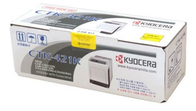 교세라 CTK-421K 검정 정품토너
보증스티커 미부착 매입불가