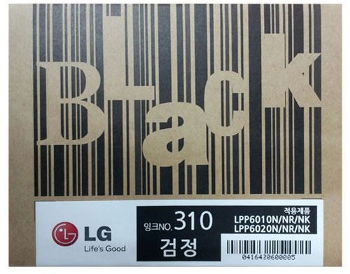 LG LPP6020S7K(310) 검정 정품잉크