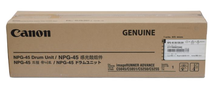 캐논 NPG-45 DU 검정 정품드럼