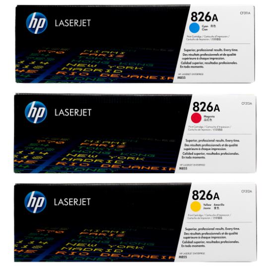 HP CF311A 826A 파랑 정품토너
HP CF312A 826A 노랑 정품토너
HP CF313A 826A 빨강 정품토너
AC 화이트팩 20%차감