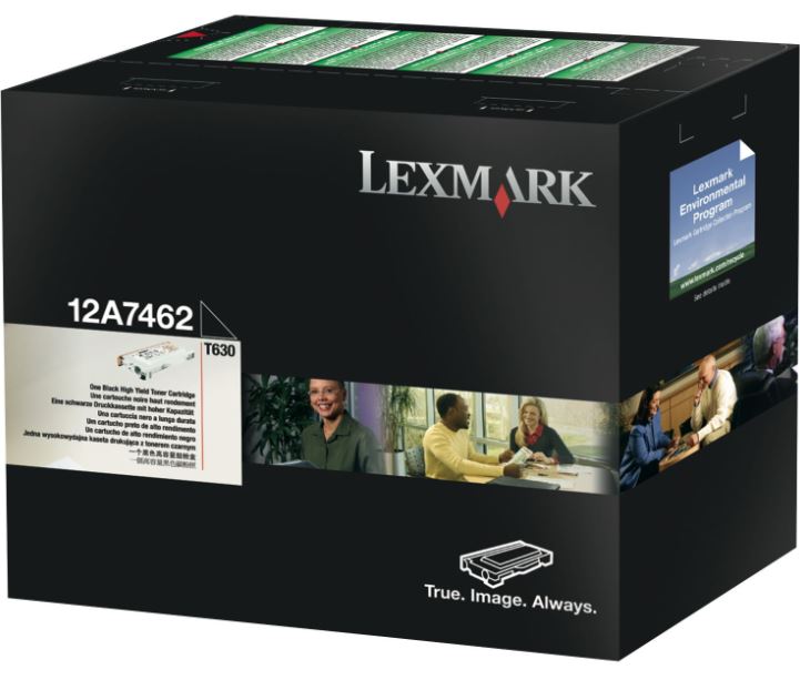 렉스마크 12A7462 검정 정품토너