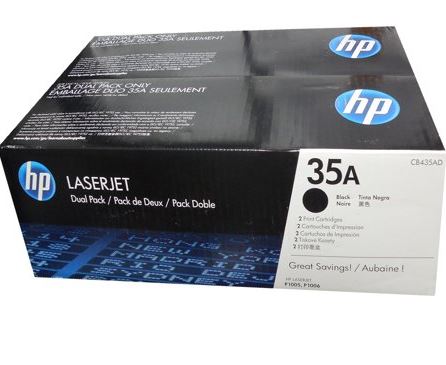 HP CB435AD 정품토너
듀얼팩