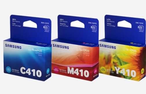 삼성 INK-C410 파랑 정품잉크
삼성 INK-M410 빨강 정품잉크
삼성 INK-Y410 노랑 정품잉크