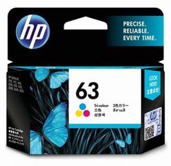 HP63 F6U62AA
컬러 정품잉크