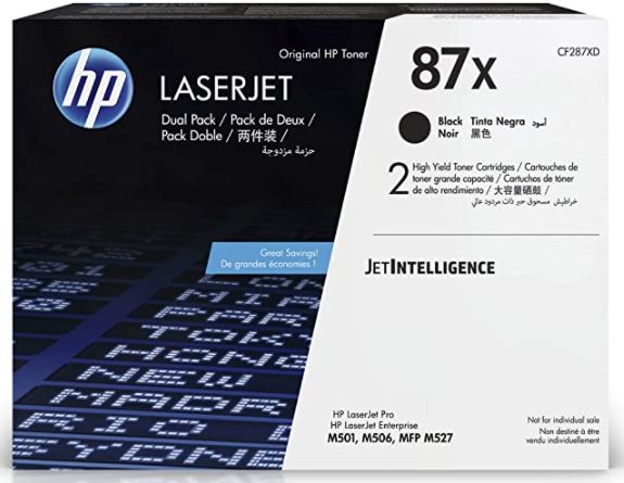 HP CF287X 대용량 정품토너
XC 화이트팩 10%차감