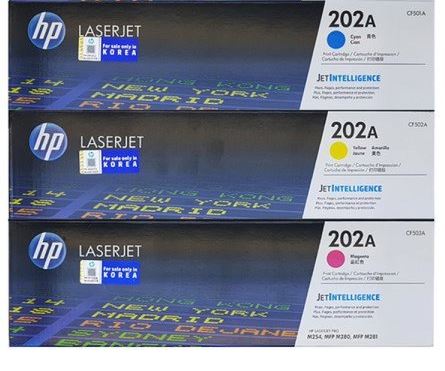 HP CF501A 202A 파랑 정품토너
HP CF502A 202A 노랑 정품토너
HP CF503A 202A 빨강 정품토너
AC 화이트팩 10%차감