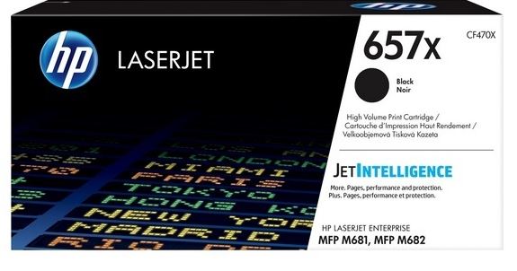 HP CF470X 657X
검정 정품토너