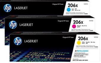 HP W2111X 206X 파랑 정품토너
HP W2112X 206X 노랑 정품토너
HP W2113X 206X 빨강 정품토너
XC화이트팩 20%차감