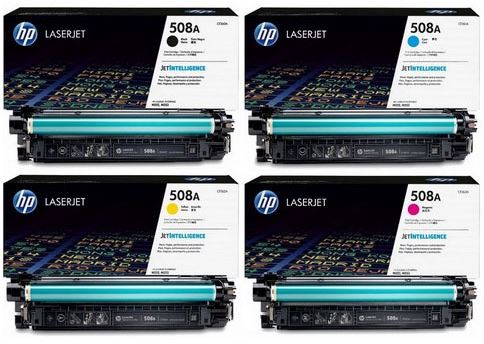 HP 508A
CF360A / CF361A
CF362A / CF363A