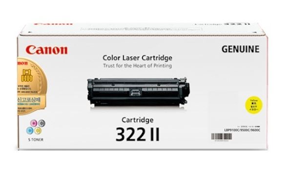 캐논 CRG-322II Y
노랑 대용량 정품토너
순정품스티커 미부착 20%차감