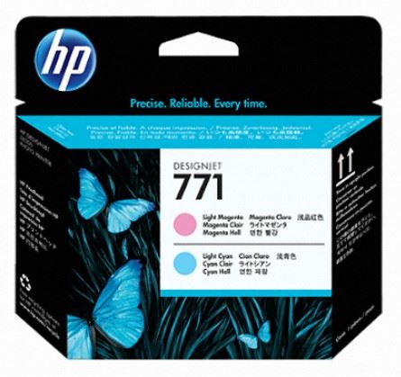 HP771 CE019A 밝은빨강+밝은파랑
정품헤드