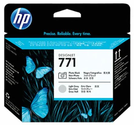HP771 CE020A 포토검정+밝은회색
정품헤드