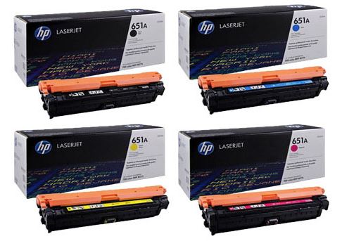 HP CE340A 검정
HP CE341A 파랑
HP CE342A 노랑
HP CE343A 빨강