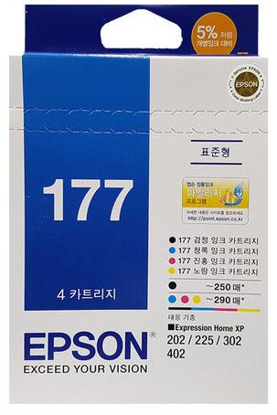 엡손 T1776704색묶음 정품잉크