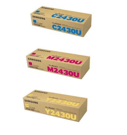 삼성 CLT-C2430U 파랑  정품토너
삼성 CLT-M2430U 빨강 정품토너
삼성 CLT-Y2430U 노랑  정품토너
B2B제품 10%차감