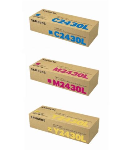 삼성 CLT-C2430L 파랑 정품토너
삼성 CLT-M2430L 빨강 정품토너
삼성 CLT-Y2430L 노랑 정품토너
B2B제품 10%차감