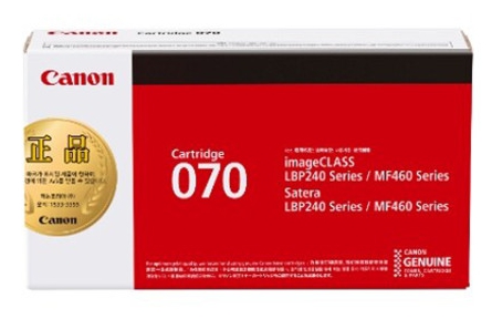 캐논 CRG-070 정품토너
순정품스티커 미부착 10%차감