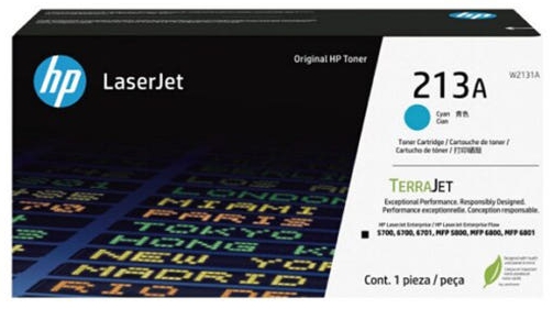 HP W2131A 213A 파랑 정품토너