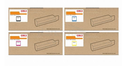 OKI C650DNL / C650DTNXL
YA8001-1088G020 검정 정품토너